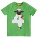 frugi - Bio Kinder T-Shirt "Magic Number" mit Schaf-Applikation