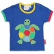 Toby tiger - Bio Kinder T-Shirt mit Schildkröten-Applikation