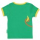 Toby tiger - Bio Kinder T-Shirt mit Affen-Applikation, grün