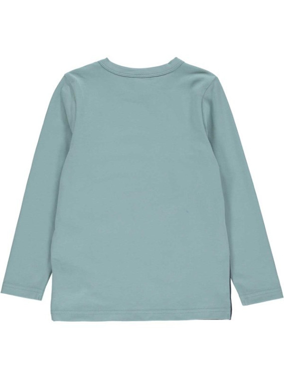 Fred`s World by Green Cotton  - Bio Kinder Langarmshirt mit Skispringer-Druck
