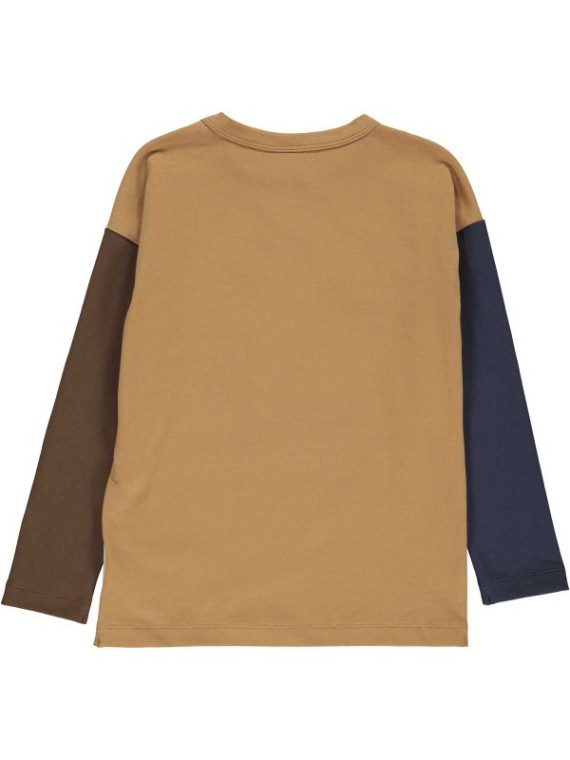 Fred`s World by Green Cotton  - Bio Kinder Langarmshirt mit Snowboarder-Druck