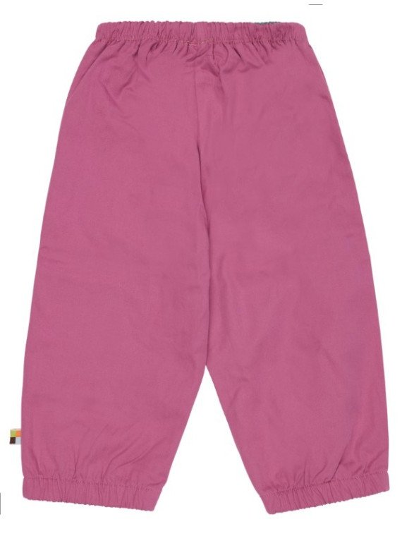 loud + proud - Bio Kinder Outdoorhose, wasserabweisend, rosa