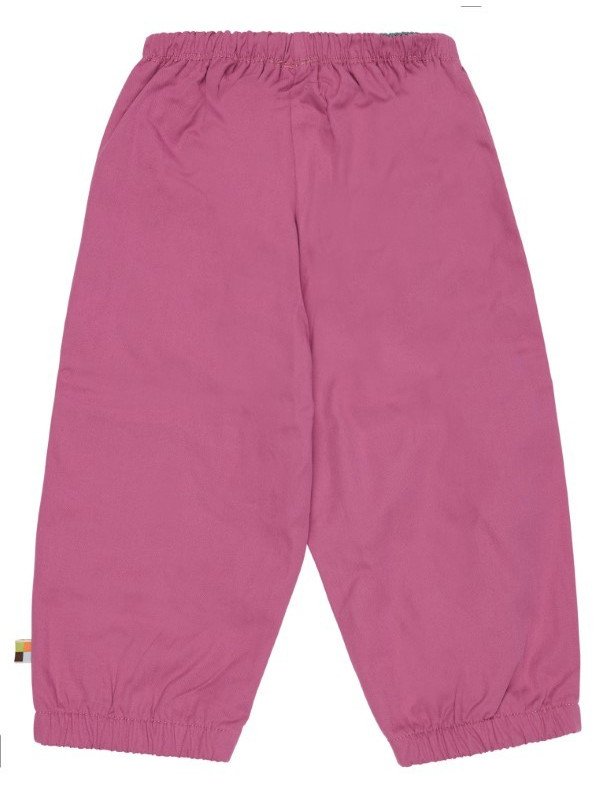 loud + proud - Bio Kinder Outdoorhose, wasserabweisend, rosa