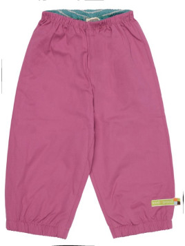 loud + proud - Bio Kinder Outdoorhose, wasserabweisend, rosa