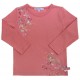 Enfant Terrible - Bio Kinder Langarmshirt mit Blütendruck, rosa