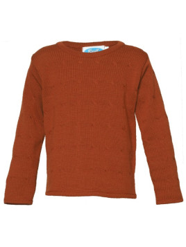 Reiff - Bio Kinder Pullover Twist terra
