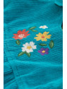 frugi - Bio Baby Wende Cord Latzhose "Lara" mit Blümchen-Druck