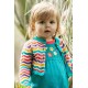 frugi - Bio Baby Wende Cord Latzhose "Lara" mit Blümchen-Druck