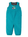 frugi - Bio Baby Wende Cord Latzhose "Lara" mit Blümchen-Druck