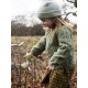 serendipity organics - Bio Kinder Wool Diamond Strickpullover, Wolle, jade