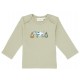 Sense Organics - Bio Baby Langarmshirt "Timber" mit Kuh-Applikation