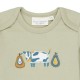 Sense Organics - Bio Baby Langarmshirt "Timber" mit Kuh-Applikation