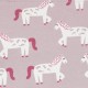 Sense Organics - Bio Baby Wende Tuch "Bib Retro" mit Pferde-Allover und Streifen