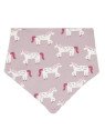 Sense Organics - Bio Baby Wende Tuch "Bib Retro" mit Pferde-Allover und Streifen