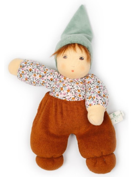 Nanchen Natur - Bio Baby Nani 30cm, mint
