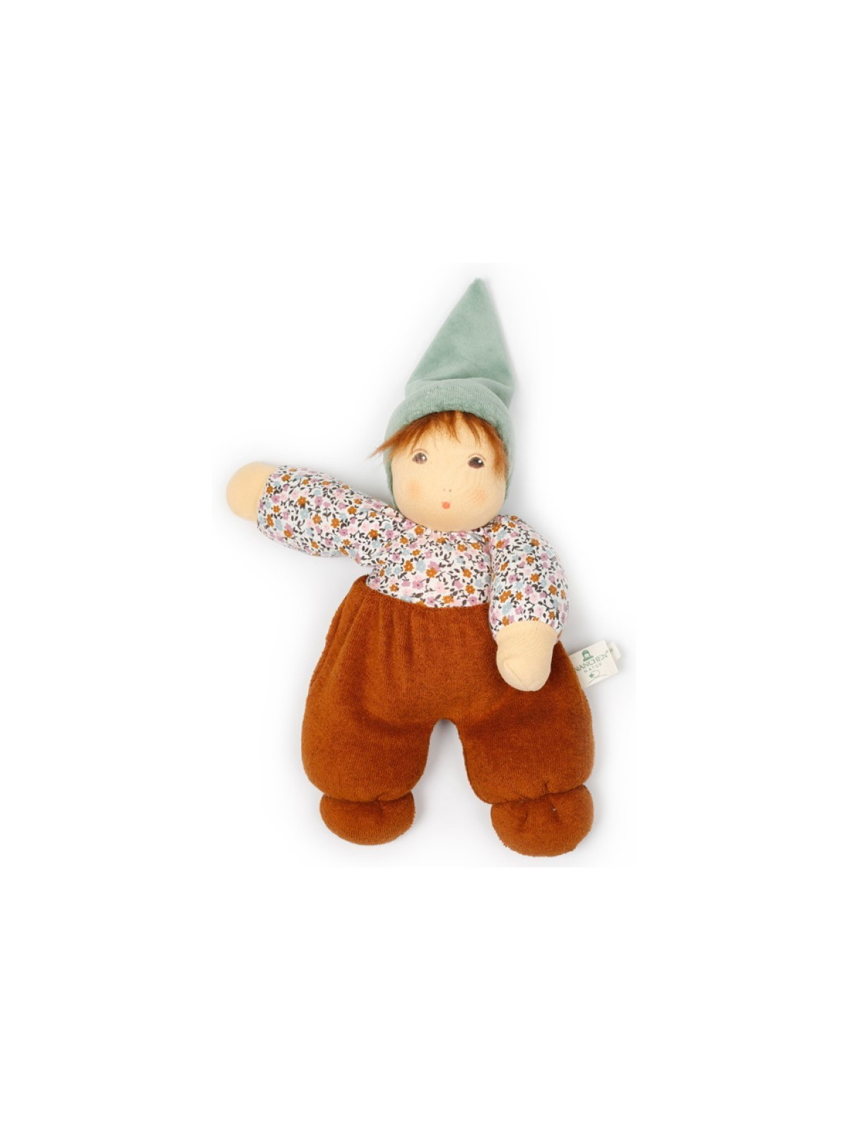 Nanchen Natur - Bio Baby Nani 30cm, mint