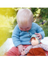 Nanchen Natur - Bio Baby Nani 30cm, mint