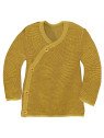 disana - Bio Baby Wickeljacke, Wolle, curry-gold