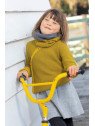 disana - Bio Baby Wickeljacke, Wolle, curry-gold