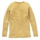 People Wear Organic - Bio Kinder Langarmshirt mit Streifen Wolle/Seide, gelb