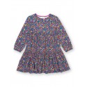 kite kids - Bio Kinder Jersey Kleid mit Blumen-Allover