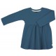 pure pure by BAUER - Bio Kinder Sweatkleid, blau