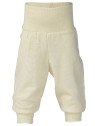 ENGEL - Bio Baby Hose mit Nabelbund, Wolle/Seide, natur