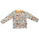 Curious Stories - Bio Kinder Langarmshirt mit Wald-Allover