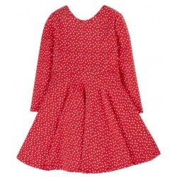 frugi - Bio Kinder Jersey Kleid "Louella" mit Punkten-Allover