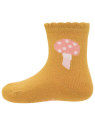 Ewers - Bio Baby Socken Doppelpack mit Blumen- und Pilz-Motiv, marine