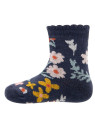 Ewers - Bio Baby Socken Doppelpack mit Blumen- und Pilz-Motiv, marine