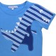 Enfant Terrible - Bio Kinder T-Shirt mit Dino-Applikation