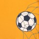 Enfant Terrible - Bio Kinder T-Shirt mit Fußball-Applikation, gelb