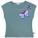 Enfant Terrible - Bio Kinder T-Shirt mit Schmetterlings-Applikation