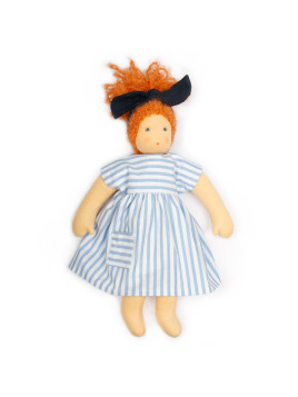 Nanchen Natur - Bio Schmusepuppe "Sonnenkind Nora" 38cm