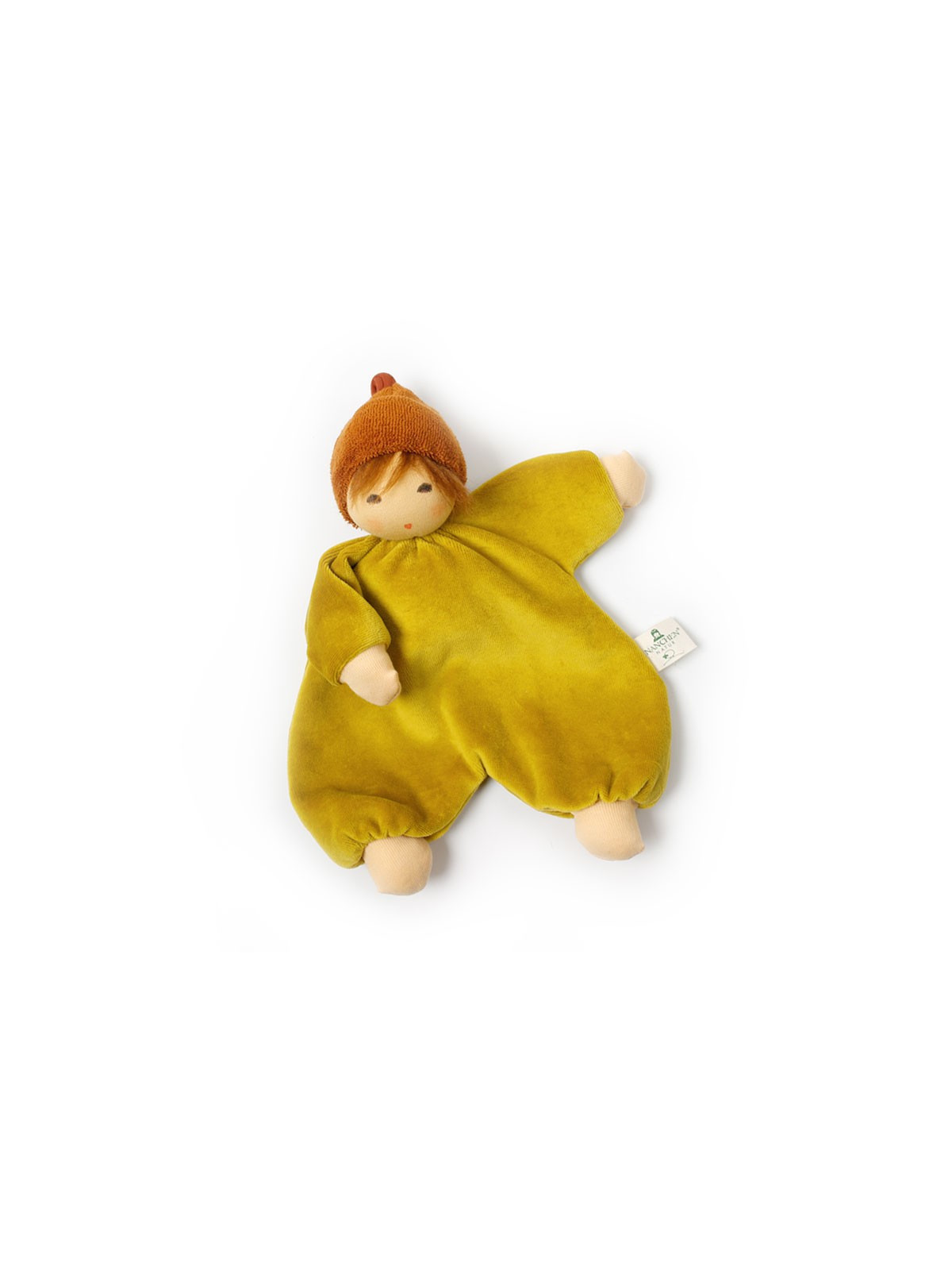Nanchen Natur - Bio Baby Schmusepuppe "Eichenkind" 26cm