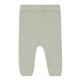puri organic - Bio Baby Feinstrick Hose, Baumwolle/Seide, tea green