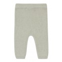 puri organic - Bio Baby Feinstrick Hose, Baumwolle/Seide, tea green