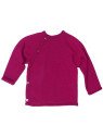 Reiff - Bio Baby Frottee Wickeljacke, Wolle/Seide, beere