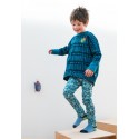 merle kids - Bio Kinder Leggings mit "Gottesanbeterin"-Motiv