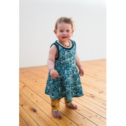 merle kids - Bio Kinder Jersey Kleid mit "Gottesanbeterin"-Motiv