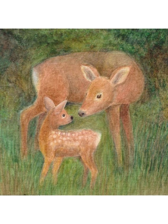 Anneliese Metzig-Brusberg - Pappbilderbuch "Im Wald"
