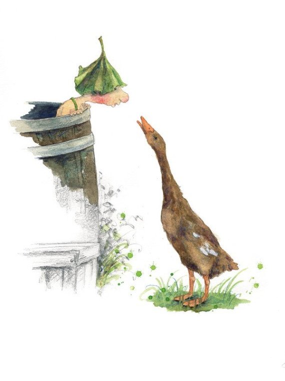 Daniela Drescher - Buch "Giesbert in der Regentonne"