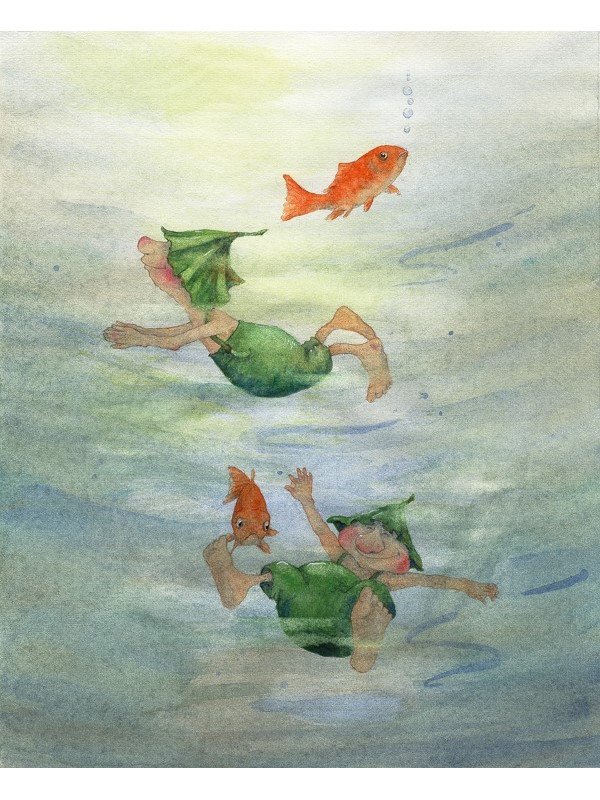 Daniela Drescher - Buch "Giesbert in der Regentonne"