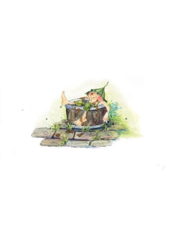 Daniela Drescher - Buch "Giesbert in der Regentonne"