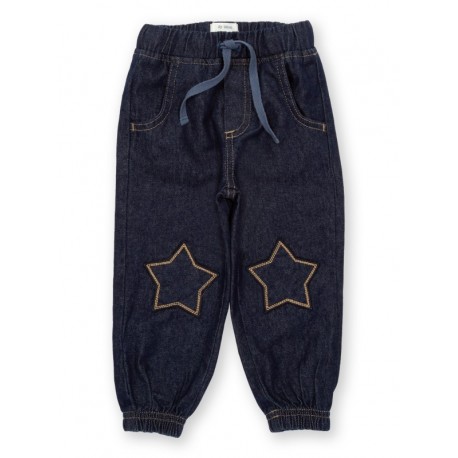 kite kids - Bio Kinder Jeans mit Softbund und Sternen-Patches