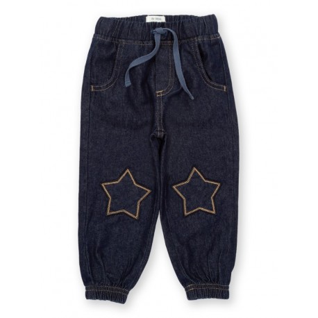 kite kids - Bio Kinder Jeans mit Softbund und Sternen-Patches