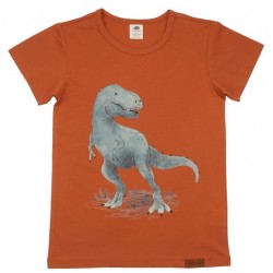 Walkiddy - Bio Kinder T-Shirt mit T-Rex-Druck