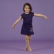 Sense Organics - Bio Kinder Jersey Kleid "Melda" mit Lama-Applikation