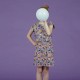 Sense Organics - Bio Kinder Jersey Kleid "Melda" mit Wüsten-Allover